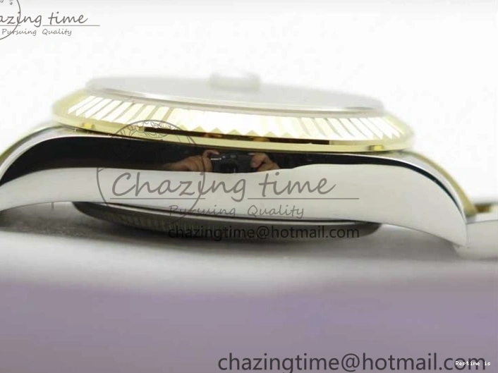 0106 FashionForward Datejust 31mm 278273 SS YG BP Maker Best Edition Gray MOP Diamonds Dial on SS YG Oyster Bracelet 2720